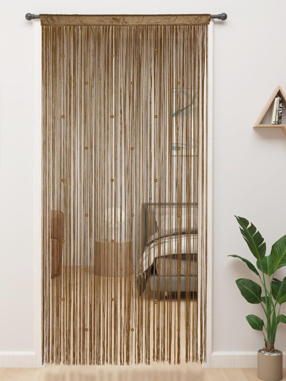 Beaded Curtain Beaded Curtains for Doorways Crystals Suitable for Interior Decor